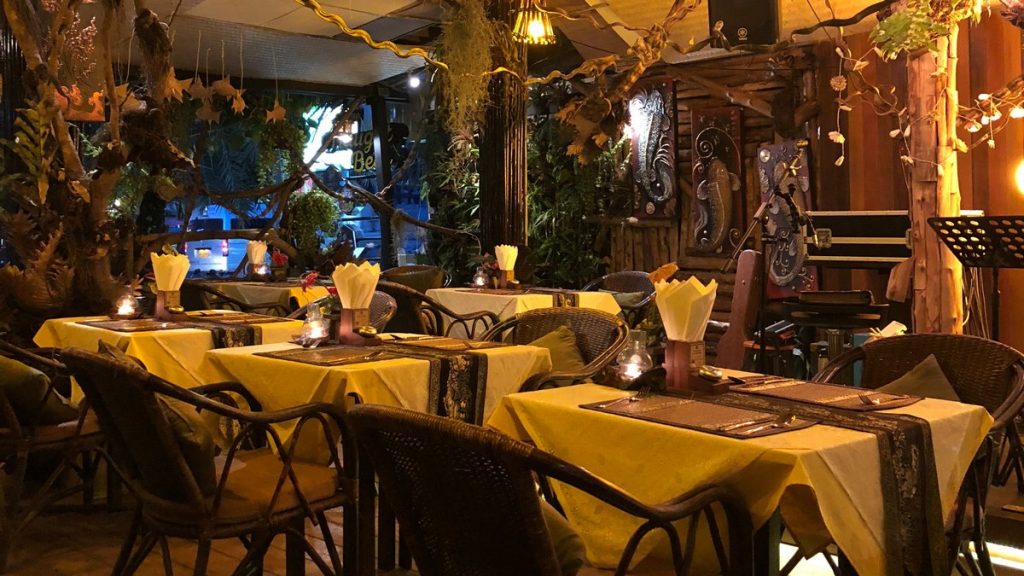Interiér restaurace