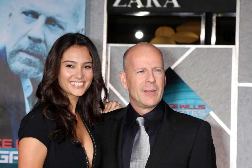 Bruce Willis s manželkou