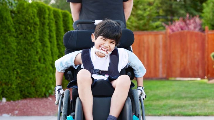 Chlapec s postižením