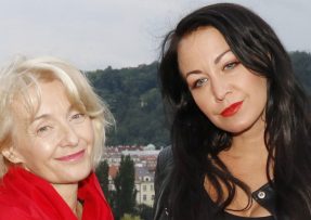 Herečka Veronika Žilková s dcerou Agátou Hanychovou