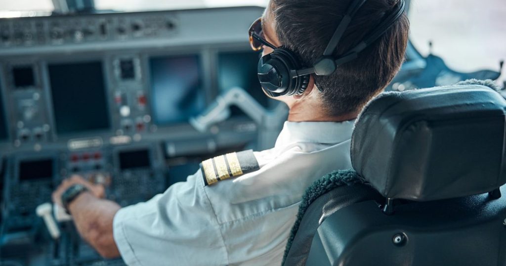 pilot letadla