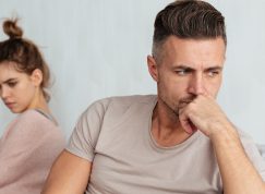 Muž a žena po hádce