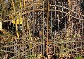Stará brána do zahrady