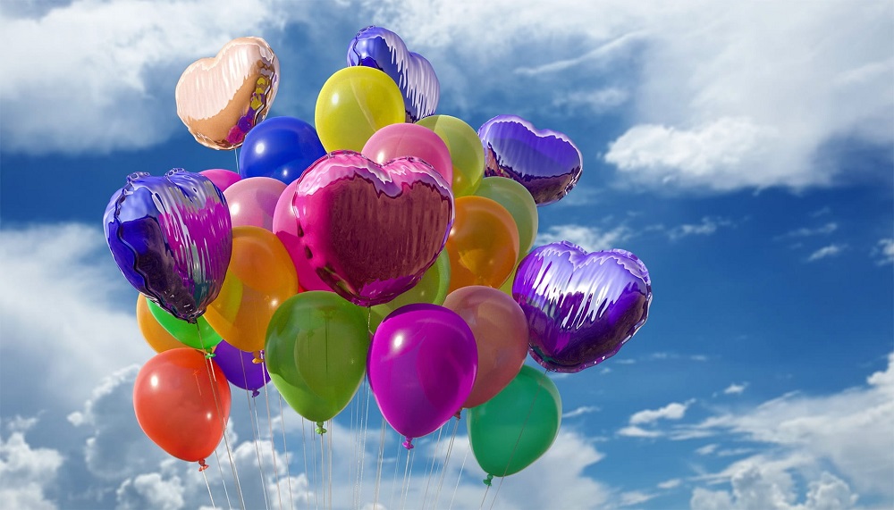 Letící balonky