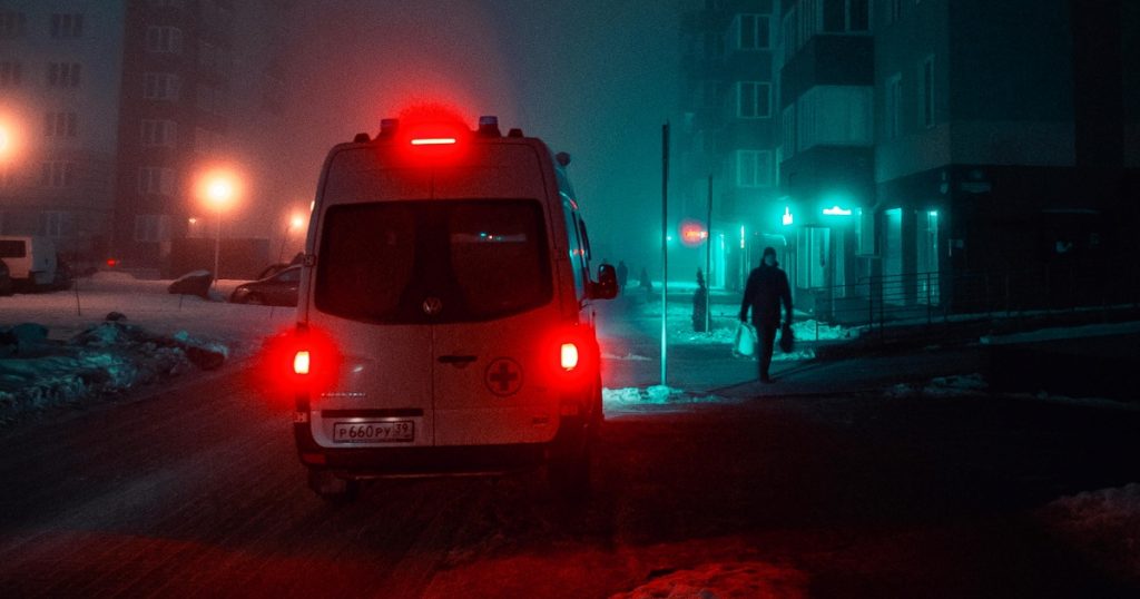 Sanitka v noci